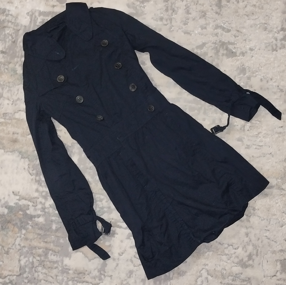 Navy Trench Coat